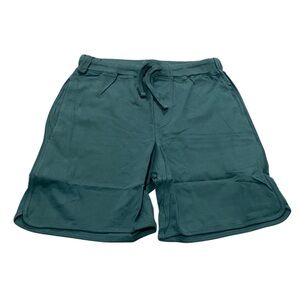 New LAKE Pajamas Men’s Pima Curved Hem Green PJ Shorts XS